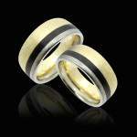 Trauringe, Partnerringe, Gelbgold, Carbon, Weissgold, Schmuck, Goldschmied, Herrenschmuck, Gayschmuck, Partnerringe, Gay, Schwul, Queer, Juwelier