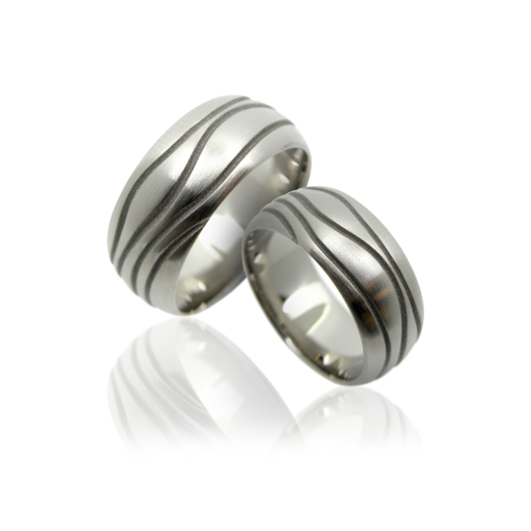 Partnerringe aus Weissgold